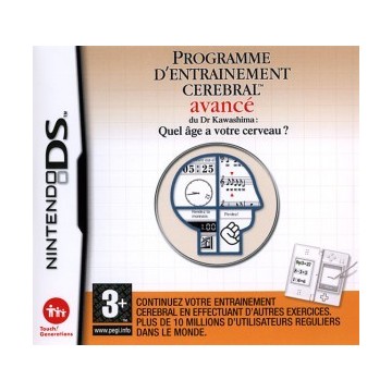 Programme d'Entraînement Cérébral Avancé du Dr Kawashima : Quel âge à votre Cerveau ?