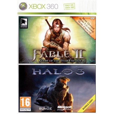 Fable II + Halo 3 [Bundle Pack]