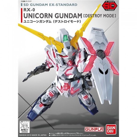 Gundam - Unicorn 1 [Destroy Mode] - SD