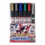 Gundam Marker AMS-121 Metallic Set