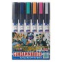 Gundam Marker Metallic Marker Set 2 [Set de 6 feutres]