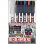 Gundam Marker AMS-122 [Set de 6 feutres]