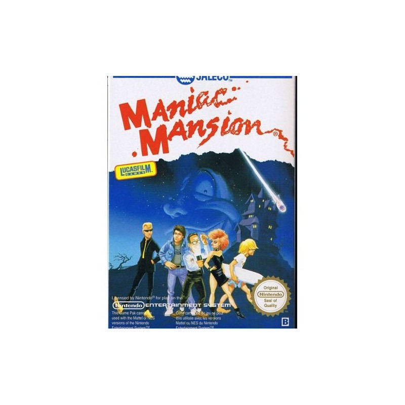 Acheter Maniac Mansion Nintendo Nes GameSpirit