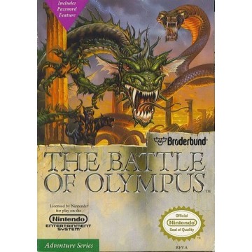 The Battle of Olympus - NES Battle of Olympus, The
