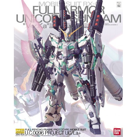 Acheter Gundam : Full Armor Unicorn [Ver.Ka] - MG - GameSpirit