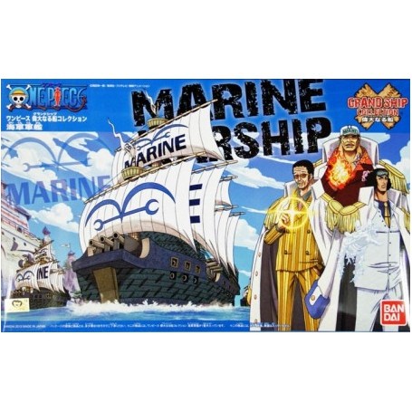 Acheter Maquette - Marine Warship - Grand Ship Collection 07 - One Piece - GameSpirit