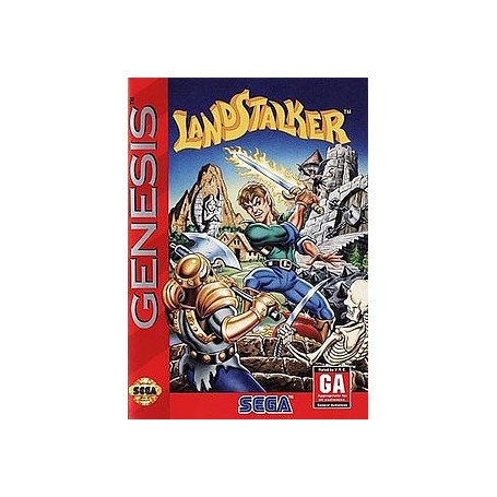 Acheter le jeu Landstalker Treasures of King Nole - MD - GameSpirit