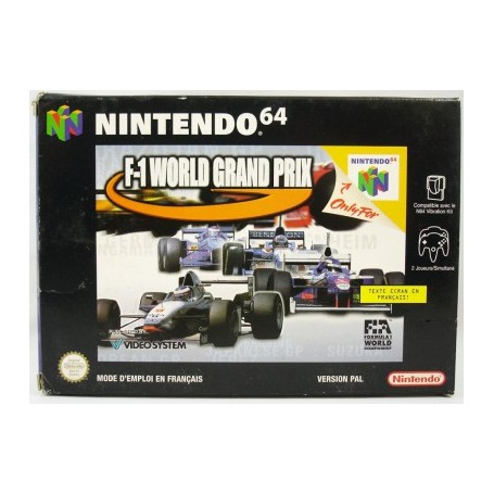 Acheter F-1 World Grand Prix - Nintendo 64 - GameSpirit