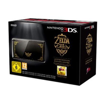 Acheter Console Nintendo 3Ds Limited Edition The Legend of Zelda 25th Anniversary
