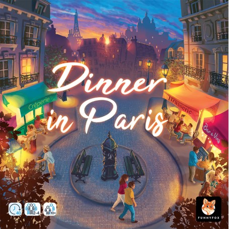 Acheter Dinner in Paris - Jeu de Société - GameSpirit