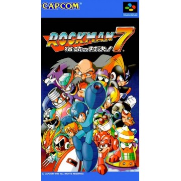 Acheter Rockman 7 - Shukumei No Taiketsu! - Super Famicom - GameSpirit