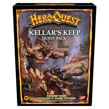 Acheter La Forteresse de Kellar - HeroQuest - Jeu de Société - GameSpirit