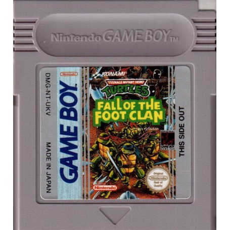 Acheter Teenage Mutant Hero Turtles Fall of the Foot Clan - GameBoy - GameSpirit