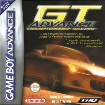 Acheter GT advance Championship Racing - Game Boy Advance - GameSpirit