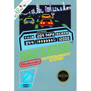Rad Racer - NES Acheter Rad Racer - Nintendo Nes - GameSpirit