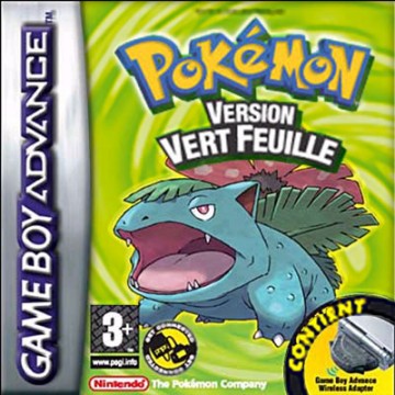 Acheter Pokémon Version Vert Feuille - Game Boy Advance - GameSpirit