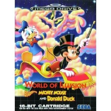 Acheter World of Illusion Starring Mickey Mouse & Donald Duck - MegaDrive - Sega - GameSpirit
