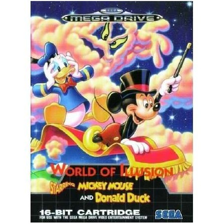 Acheter World of Illusion Starring Mickey Mouse & Donald Duck - MegaDrive - Sega - GameSpirit