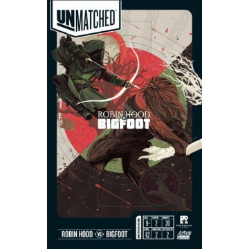 Acheter Unmatched Robin des Bois Vs Bigfoot - Jeu de Société - GameSpirit