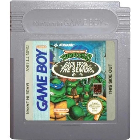 Acheter Teenage Mutant Hero Turtles II - Back From the Sewers - Nintendo Game Boy - GameSpirit