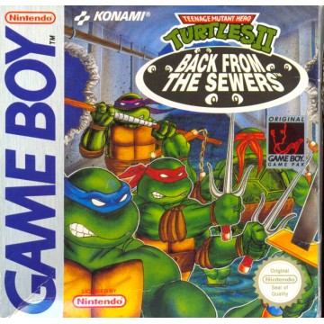 Acheter Teenage Mutant Hero Turtles II - Back From the Sewers - Nintendo Game Boy - GameSpirit