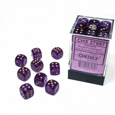 Acheter Set de 36 Dés à 6 Faces - Chessex - Jeux de Rôles - GameSpirit