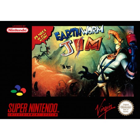 Acheter Earthworm Jim - Super Nintendo - GameSpirit
