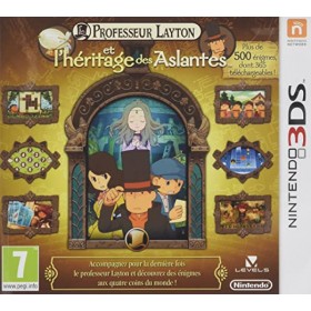 Acheter Professeur Layton et l'héritage des Aslantes - Nintendo 3Ds - GameSpirit
