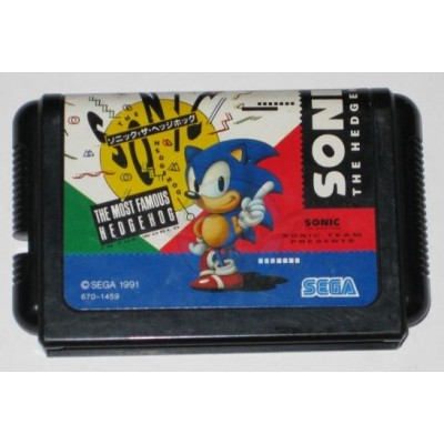 Acheter Sonic The Hedgehog JAP- MegaDrive - Sega - GameSpirit