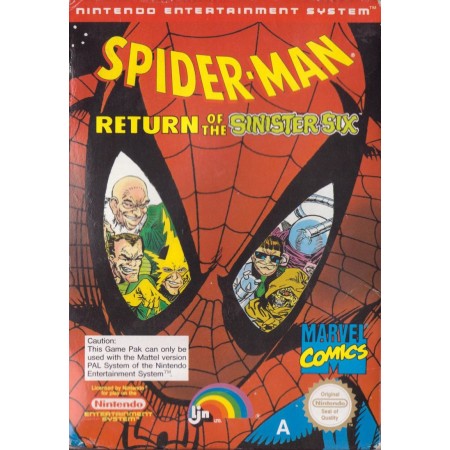 Acheter Spider-Man : Return of the Sinister Six - Nintendo Nes - GameSpirit