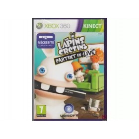 Acheter The Lapins Crétins Partent en live - Xbox 360 - GameSpirit