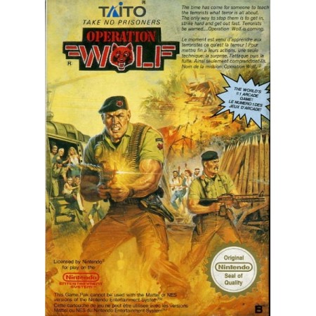 Acheter Operation Wolf - Nintendo Nes - GameSpirit