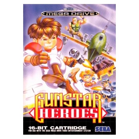 Acheter Gunstar Heroes - Megadrive - GameSpirit