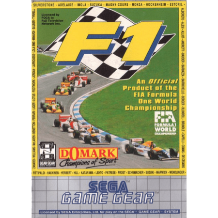 Acheter F1 Racing - Game Gear - GameSpirit