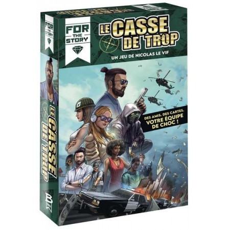 Acheter Le Casse de Trop - For the Story - Jeux de Société - Jeux de Role - GameSpirit
