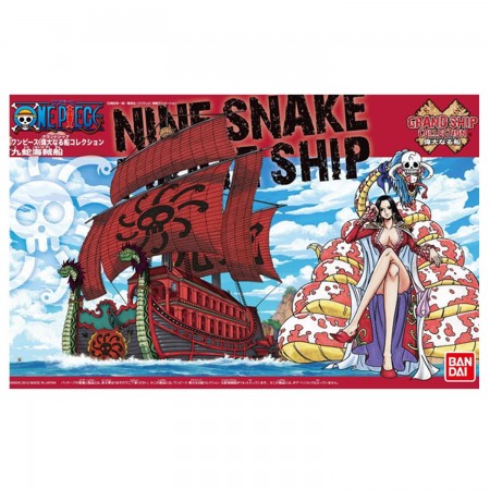 Acheter Maquette - Nine Snake Pirate Ship  - Grand Ship Collection 06 - One Piece - GameSpirit