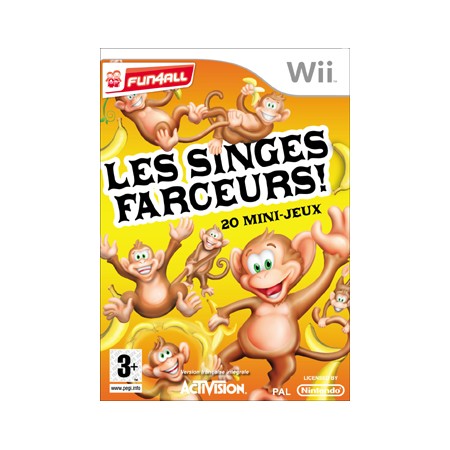 Acheter Les Singes Farceurs ! 20 mini-jeux - Nintendo Wii - GameSpirit
