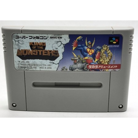 Acheter King of the Monsters - SFC - Super Famicom - GameSpirit
