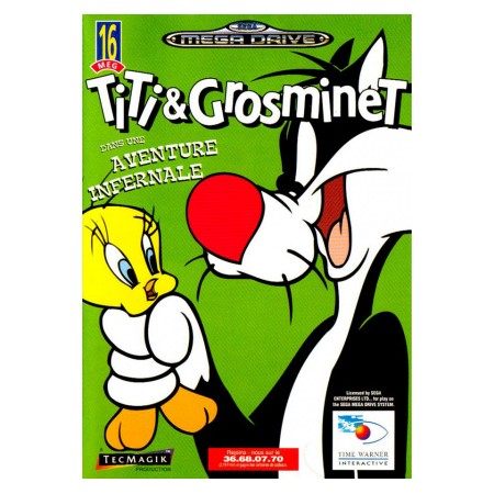 Acheter Titi & Grosminet Dans Une Aventure Infernale - Megadrive - GameSpirit