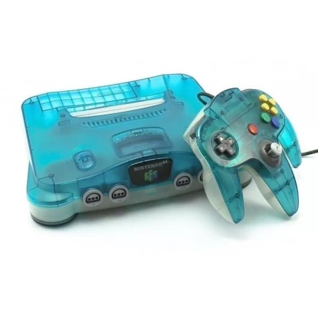 Acheter Console Nintendo 64 Clear Blue - Version Jap - GameSpirit