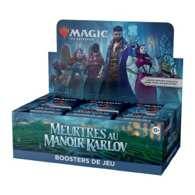 Acheter Display de Booster de Jeu - Meutres au Manoir Karlov (FR) - Magic the Gathering - GameSpirit