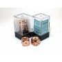 Acheter Set de 2 dés à 6 faces (Métal Plaqué) - 16mm- Chessex - GameSpirit