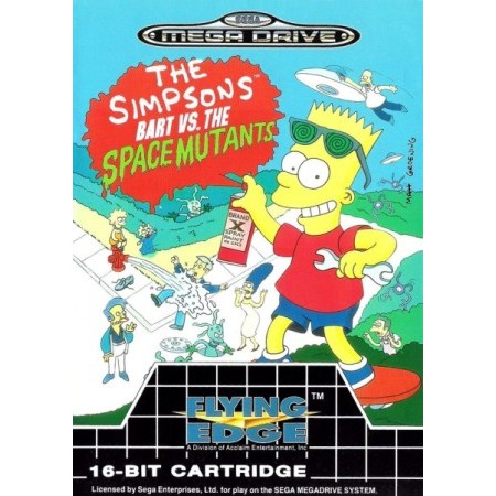 Acheter The Simpsons Bart vs the Space Mutants - MD - GameSpirit