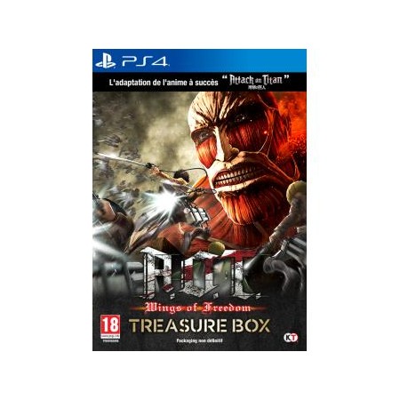 Acheter A.O.T Wings of Freedom - Treasure Box - PS4 - GameSpirit