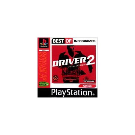Acheter Driver 2 Back on the Streets - Best of Infogrames - PS1 - GameSpirit