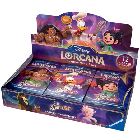 Acheter Display de Booster - Ciel Scintillant - Disney Lorcana - GameSpirit