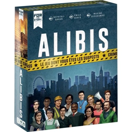 Acheter Alibi - For the Story - Jeux de Scoiété - GameSpirit