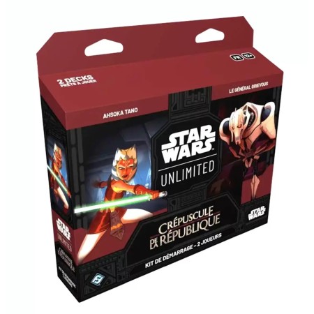 Acheter Kit de Démarrage 2 Joueurs - Crépuscule de la République - Star wars Unlimited - GameSpirit