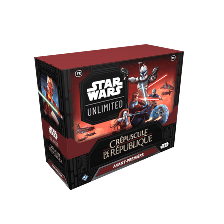 Acheter Boite d'Avant Première - Crépuscule de la République - Star wars Unlimited - GameSpirit