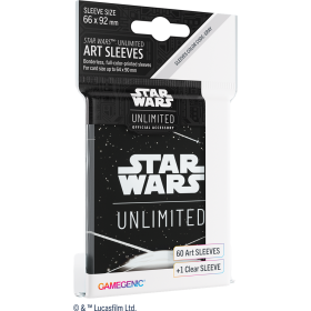 Protège-Cartes - Card Back White - Star Wars Unlimited - (x60+1) Acheter Protège-Cartes - Card Back White - Star wars Unlimited - (x60+1) - GameSpirit